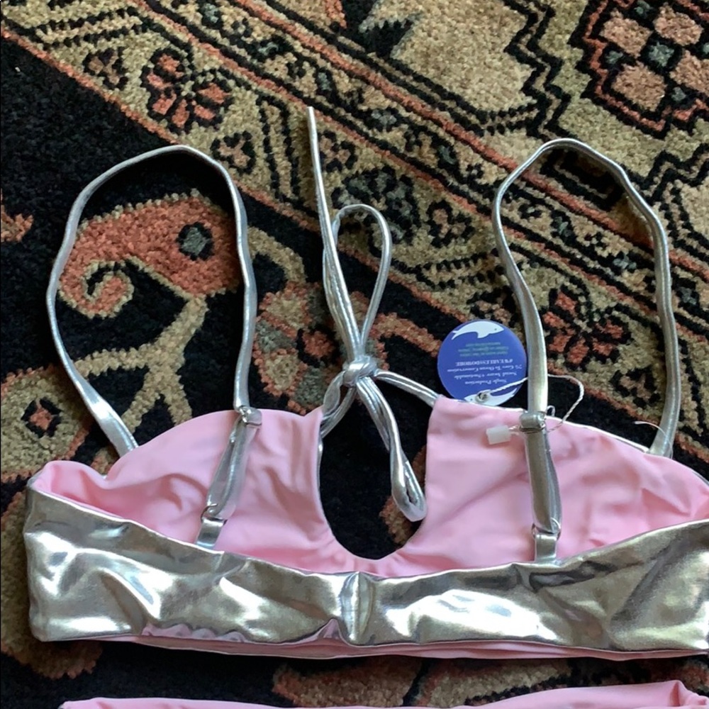 Metallic two piece bikini - Picture 4 of 6